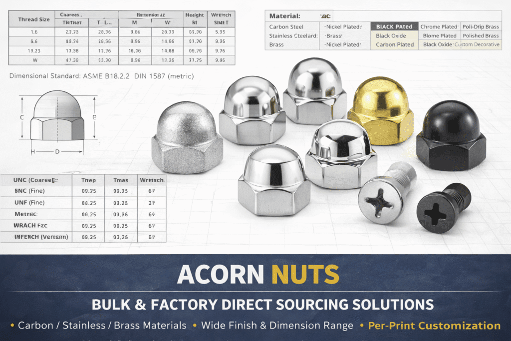 Acorn Nuts Bulk Supply
