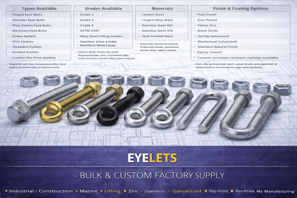 Eyelets Supply Bulk