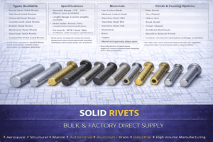 Solid Rivets Bulk Supplier