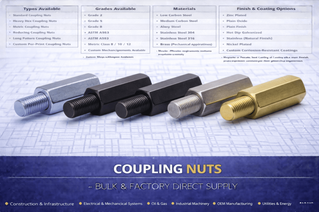 Coupline Nuts Bulik Supply