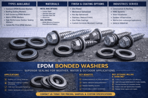 EPDM Washers in Bulk Supply