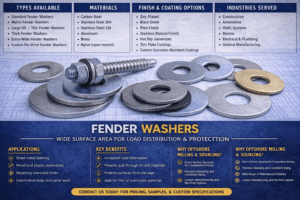 Fender Washer Bulk Supply