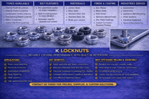 K Locknuts Bulk Supply