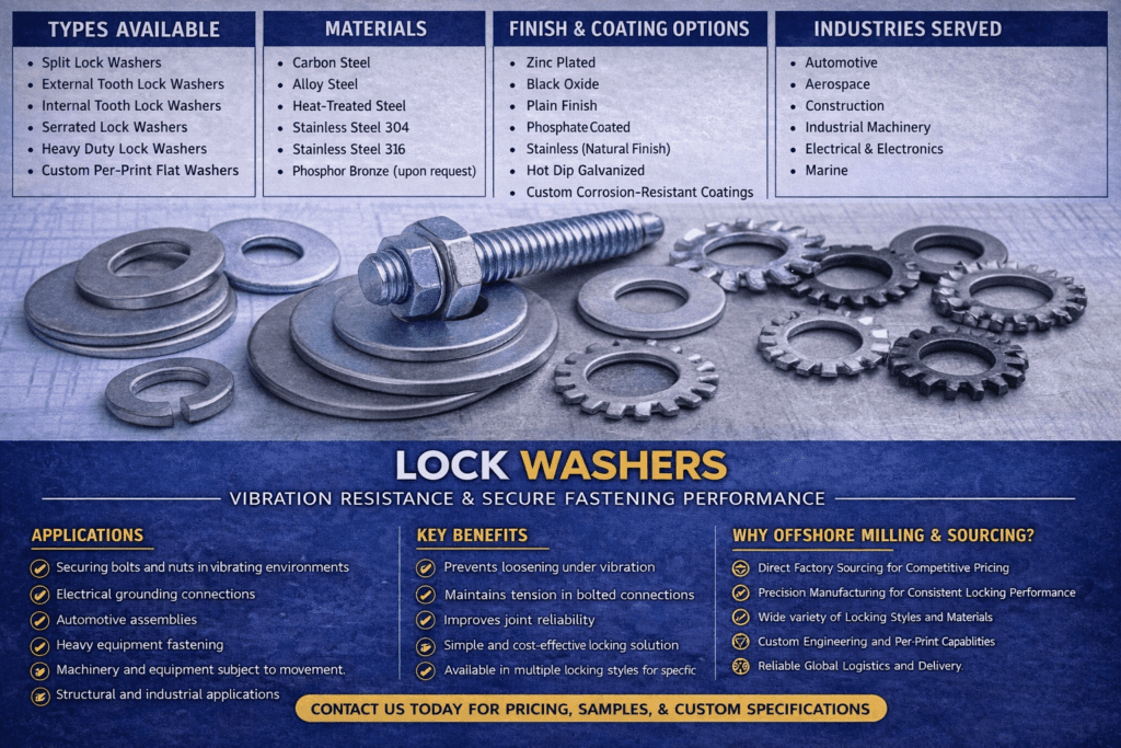 Lock Washers Bulk Supply