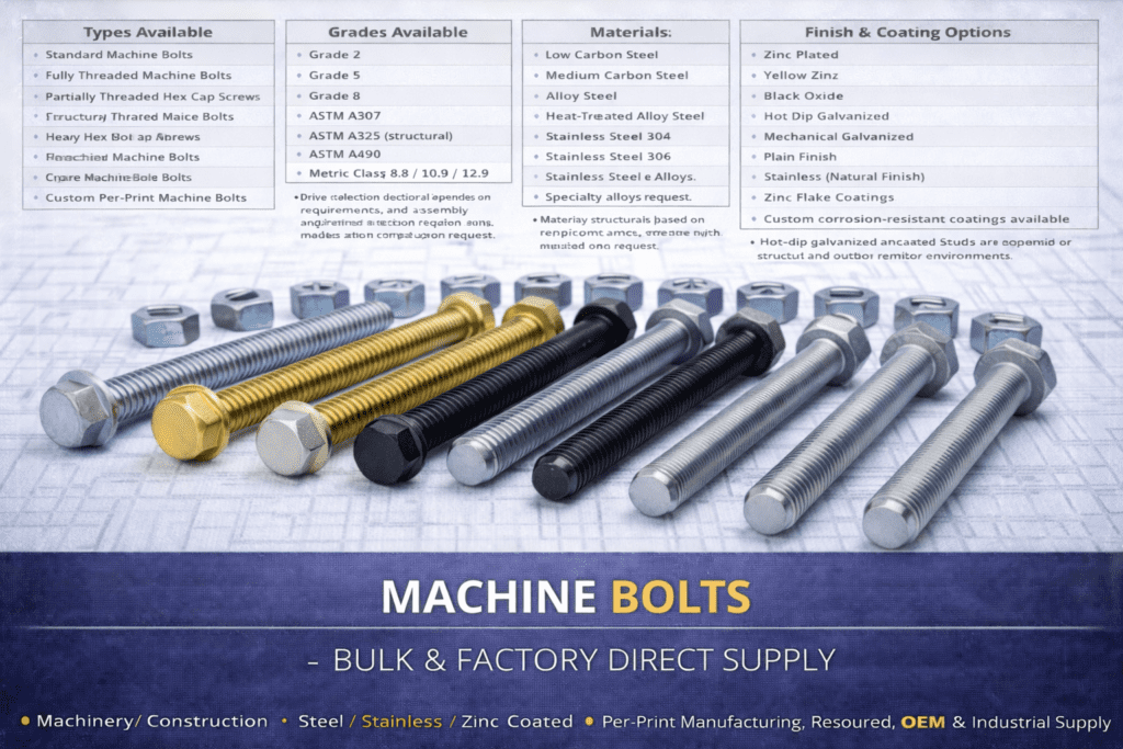 Machine Bolts Image